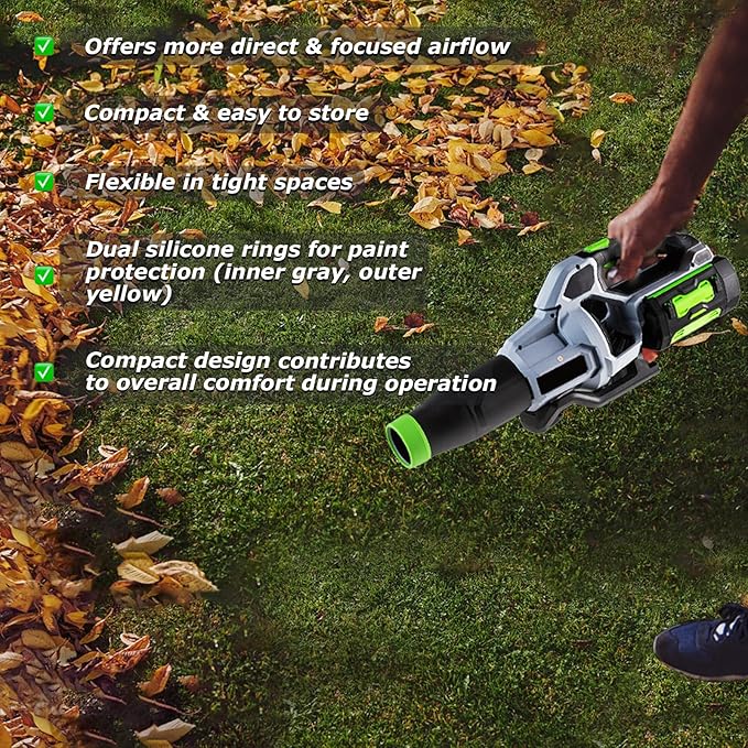 Car Drying Nozzle for EGO Blower - Perfect Attachment for EGO Leaf Blower Drying (1 Pack，for EGO Power+ 530/575/580/585/615/650/765 CFM Blower, no tool)