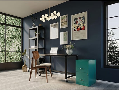 Lorell SOHO File Cabinet, Teal