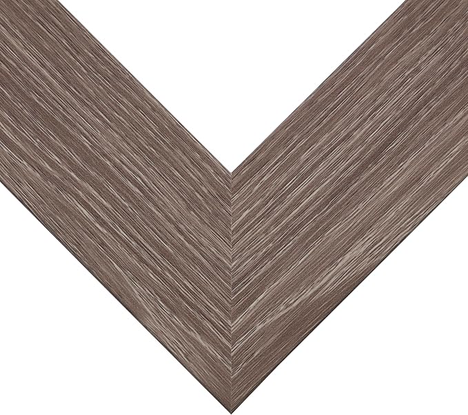 Craig Frames 26x30 Barnwood Grey Poster Frame for Posters and Gallery Wall | Lightweight shatter resistant acrylic facing with a rigid backing board, made in the USA