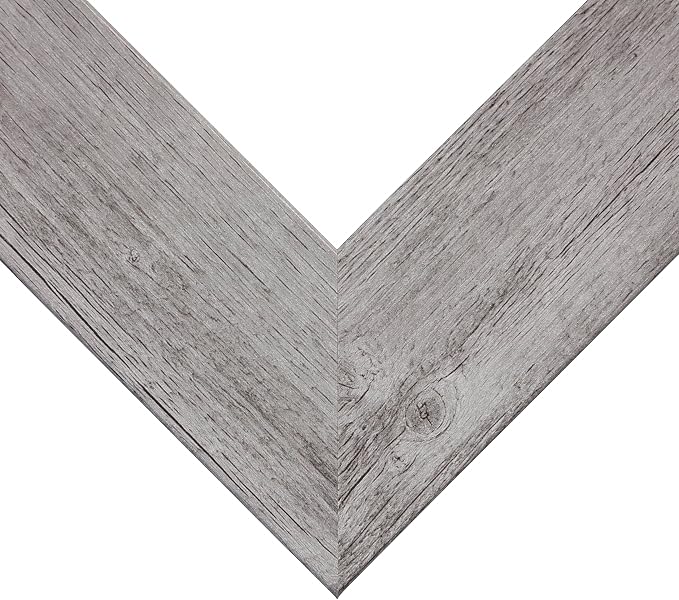 Craig Frames 10x16 Grey Oak Picture Frame for Posters and Gallery Wall | Displays photos and prints behind clear glass, ready to hang, made in the USA