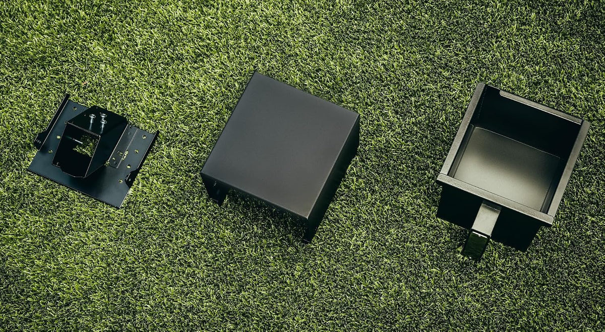 Upgraded Grease Bucket - THE GREASE BOX GX-1 for Wood Pellet Grills (Side Grease Spouts) Includes (1) Silicone Box Liner