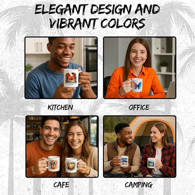 Santa Barbara California Ceramic Coffee Mug 11oz White ID44991 | Tea, latte & hot cocoa cup for the home or office – travel souvenir gift for men, women & coworkers
