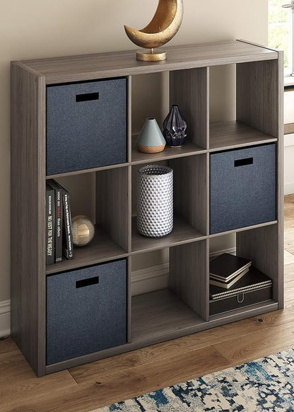 ClosetMaid 9 Cube Open Back Storage, Graphite Gray
