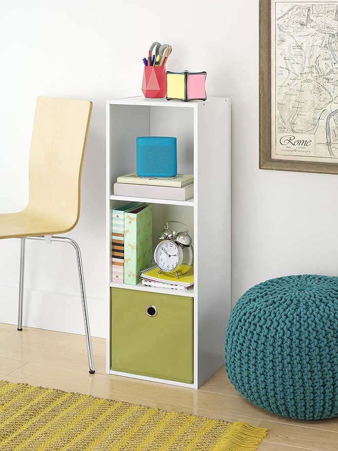 Whitmor 3 Cube Organizer, White