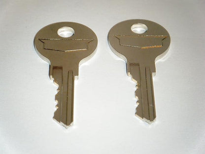 Steelcase File Cabinet Keys from FR351 to FR400 Chicago Office Furniture Desk Keys. 2 - Keys Just Match Your Number Steel Case (FR381)