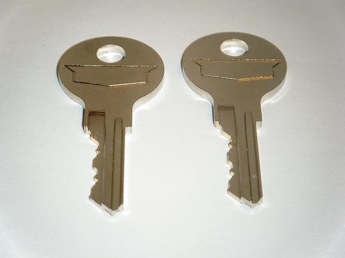 Steelcase File Cabinet Keys from FR401 to FR450 Chicago Office Furniture Desk Keys. 2 - Keys Just Match Your Number Steel Case (FR404)