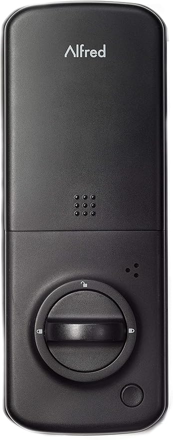 Alfred Touchscreen Keypad Pin + Key Entry Smart Door Lock Combo with Wi-Fi Connect Bridge & Key (DB2W-B-GL)