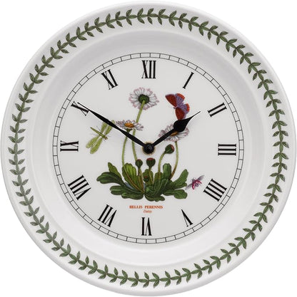 Portmeirion Botanic Garden BGHG61000 10-Inch Daisy Wall Clock, Multi-Colour