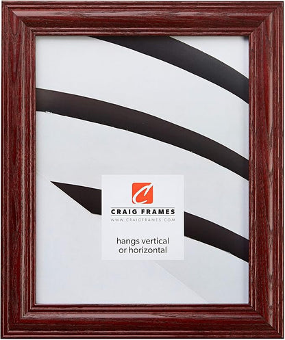 Craig Frames 18x24 Red Picture Frame, Wall Decor for Art and Photos | A lightweight, shatter resistant acrylic front, made in the USA for a gallery display