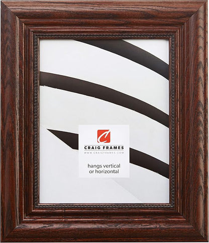 Craig Frames 15177483150 11 by 17-Inch Picture Frame, Solid Wood, 2.25-Inch Wide, Dark Walnut