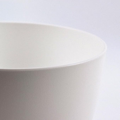 Plant Pots 12/10/9 inch Set of 3, Self Watering Flower Pots Indoor Outdoor, Planters with Drainage Hole Saucer Reservoir, White
