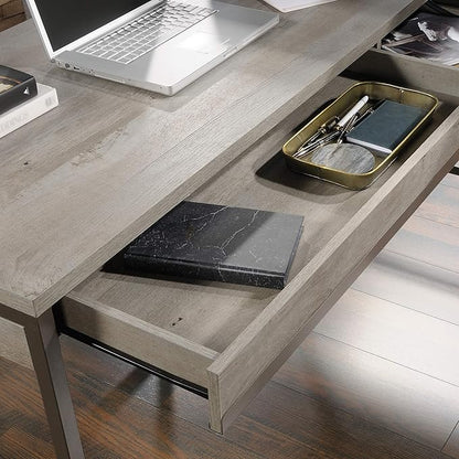 Sauder Manhattan Gate L-Shaped Desk, Mystic Oak finish