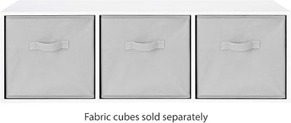 Whitmor 3 Cube Organizer, White