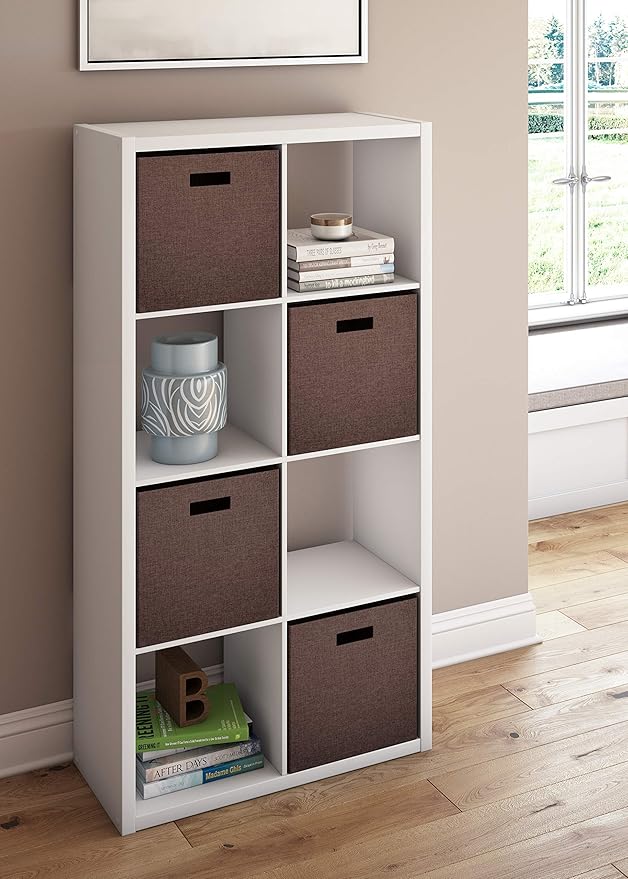 ClosetMaid 8 Cube Storage Shelving Unit, White