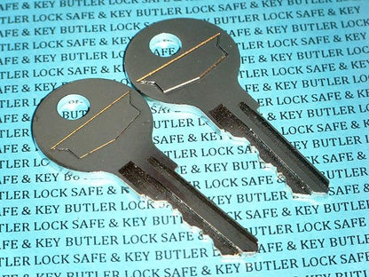 Steelcase File Cabinet Keys from FR351 to FR400 Chicago Office Furniture Desk Keys. 2 - Keys Just Match Your Number Steel Case (FR380)