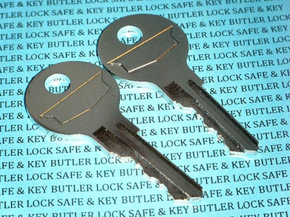 Steelcase File Cabinet Keys from FR351 to FR400 Chicago Office Furniture Desk Keys. 2 - Keys Just Match Your Number Steel Case (FR388)