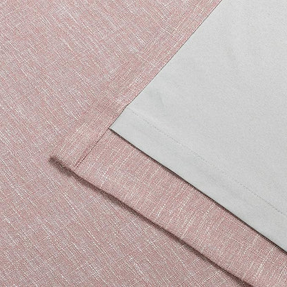 Vision Home Pink Pinch Pleated Total Blackout Curtains Room Darkening Window Panels 95 inch for Girls Bedroom Living Room Thermal Insulated Pinch Pleat Pink Drapes with Hooks Back Tab 40" Wx95 Lx2
