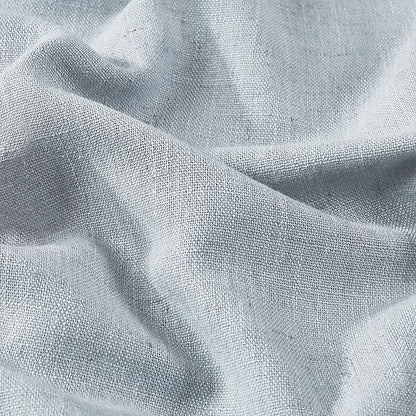 Vision Home Blue Fog Pinch Pleated Full Blackout Curtains Linen Blended Room Darkening Window Curtains 102 inch for Living Room Bedroom Thermal Insulated Pinch Pleat Drapes with Hooks 60" Wx102 Lx1
