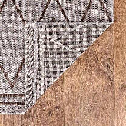 Keen Home Design Terrace Outdoor Area Rug - 10x14 Washable Indoor/Outdoor Rug for Patio, Kitchen, Balcony, Beach, Garden, Deck and Porch, Size: 10'x14'