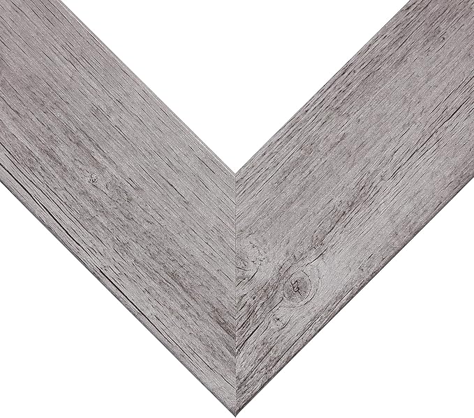 Craig Frames 5x7 Grey Oak Picture Frame for Posters and Gallery Wall | Displays photos and prints behind clear glass, ready to hang, made in the USA