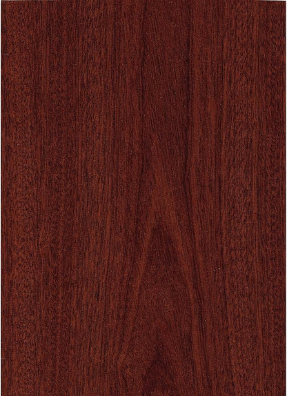 Bush Business Furniture Series C 2 Drawer Rolling File Cabinet in Mahogany - Assembled, Mobile Document Storage for Home or Professional Office